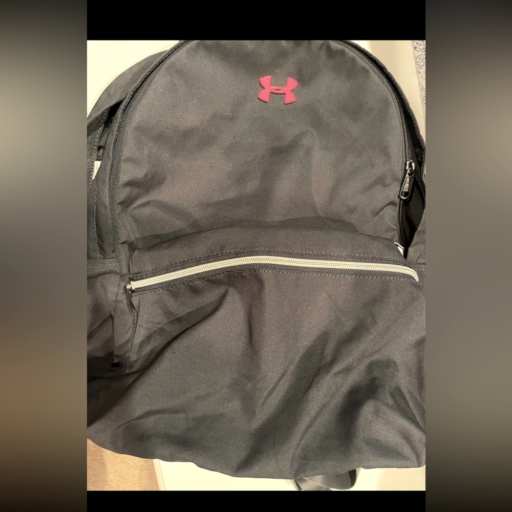 Under armour gray backpack
